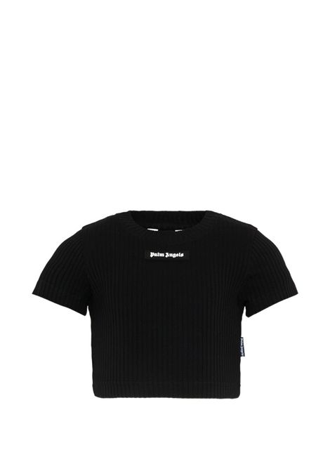 T-shirt con logo PALM ANGELS | PGAA017S26JER001110